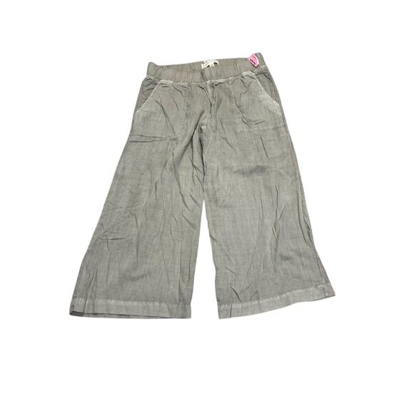 minimalist flowy comfortable pull on lounge Cloth & stone wide leg pants Medium - Picture 2 of 11